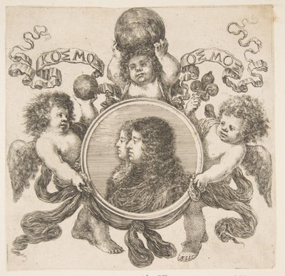 Cosimo de Medici, Principe di Toscana, e sua moglie, Margherita Luisa d