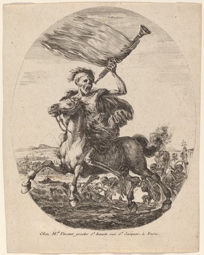 La Morte a Cavallo da Stefano della Bella
