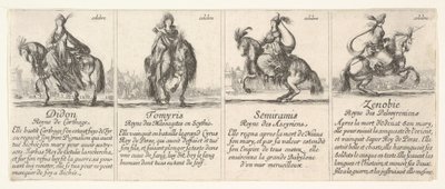 Didone, Tomiri, Semiramide e Zenobia, da 
