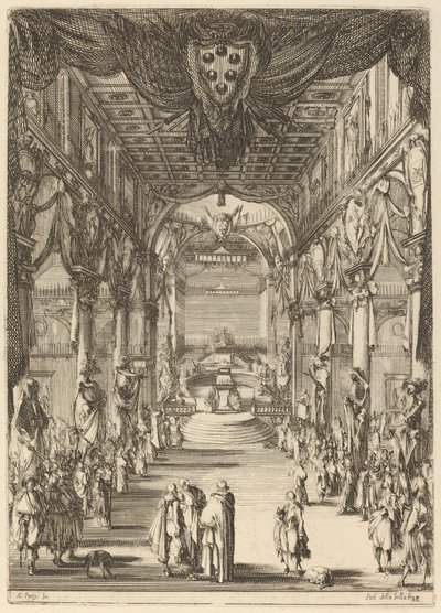 Funerale del Principe Francesco de Medici da Stefano della Bella
