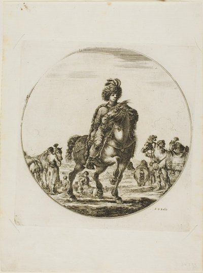 Cavaliere ungherese da Stefano della Bella