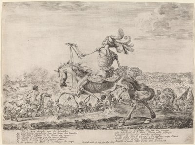 La morte su un campo di battaglia, 1648 da Stefano della Bella