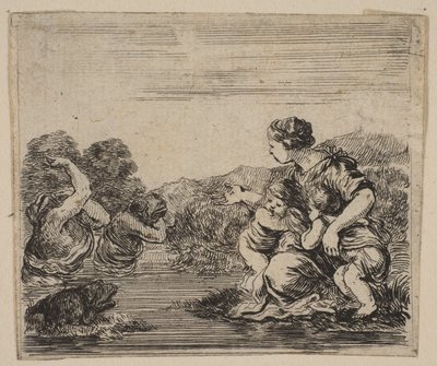 Latona, dal Gioco della Mitologia da Stefano della Bella