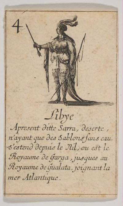 Libia, 1644 da Stefano della Bella