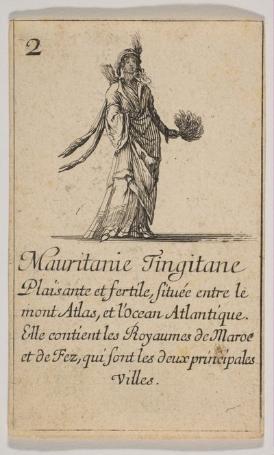 Mauritania, 1644 da Stefano della Bella