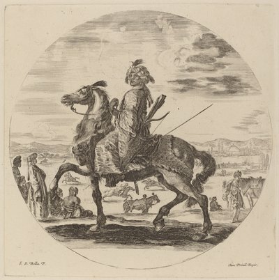 Cavaliere moresco da Stefano della Bella
