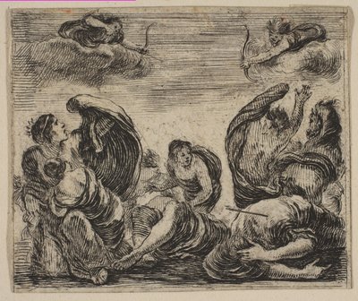 Niobe, da Gioco della Mitologia da Stefano della Bella
