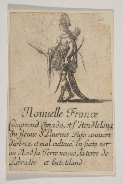 Nuova Francia da Stefano della Bella
