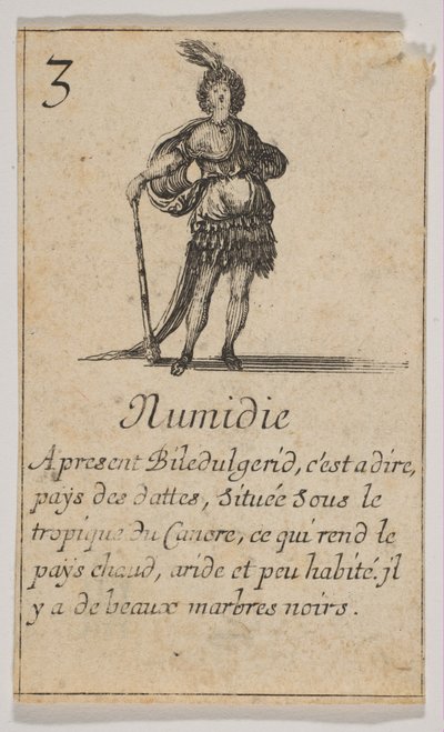 Numidia, 1644 da Stefano della Bella