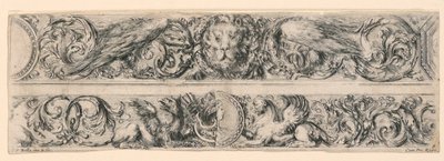 Ornamenti di fregi e fogliami da Stefano della Bella
