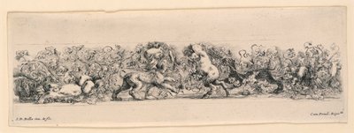 Ornamenti di fregi e fogliami da Stefano della Bella
