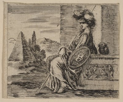 Pallade, da Gioco della Mitologia da Stefano della Bella