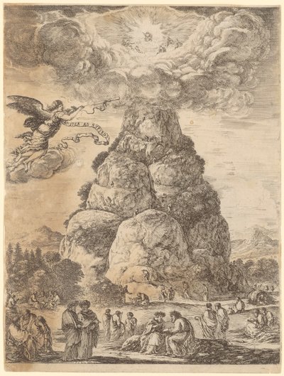 Parnaso, la roccia dei filosofi da Stefano della Bella
