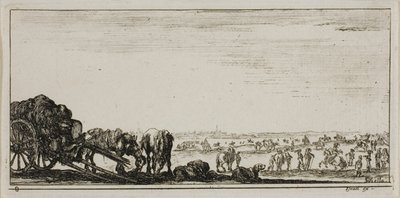 Tavola otto da Disegni di diversi movimenti di soldati da Stefano della Bella