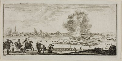 Tavola undici da Disegni di diversi movimenti di soldati da Stefano della Bella