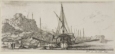 Piastra cinque da vari argini da Stefano della Bella