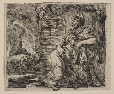 Plutone, da Gioco della Mitologia da Stefano della Bella
