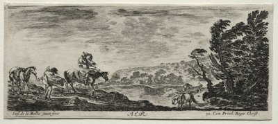 I Quattro Elementi: Aria da Stefano della Bella