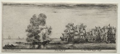 I Quattro Elementi: Fuoco da Stefano della Bella
