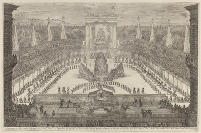 Il Principe di Toscana, le Sue Truppe a Cavallo e Carrozze intorno al Monte Atlante da Stefano della Bella