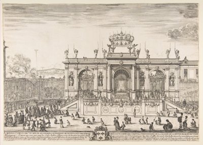 La processione del Santissimo Sacramento da Stefano della Bella