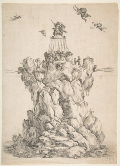La roccia di Eolo da Stefano della Bella