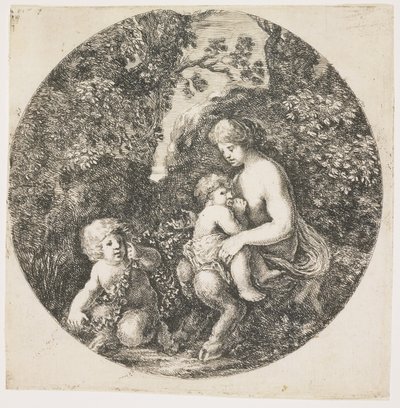 La moglie del satiro, 1656 da Stefano della Bella