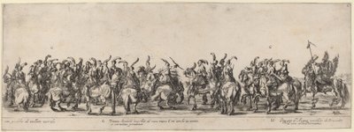 Trenta arcieri e paggi da Stefano della Bella
