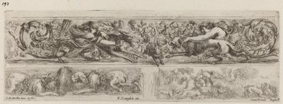 Tre Bande Ornamentali, probabilmente 1648 da Stefano della Bella