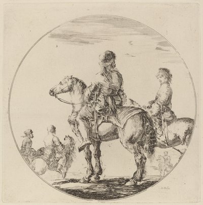 Due cavalieri polacchi da Stefano della Bella