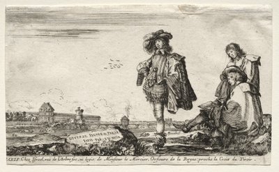 Varie figure e paesaggi da Stefano della Bella