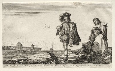 Varie figure e paesaggi, 1649 da Stefano della Bella