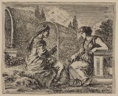 Vertumno e Pomona da Stefano della Bella