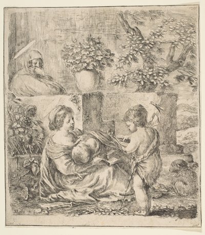 Vergine e Bambino con San Giovanni Battista e Sant