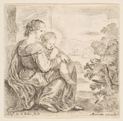 Vergine e Bambino Gesù da Stefano della Bella