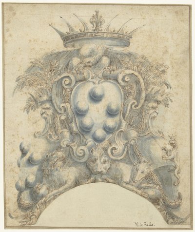 Stemma della Famiglia Medici da Stefano della Bella
