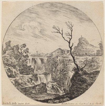 Cascata con Tre Livelli da Stefano della Bella