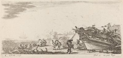 Porto Ventoso, 1644 da Stefano della Bella