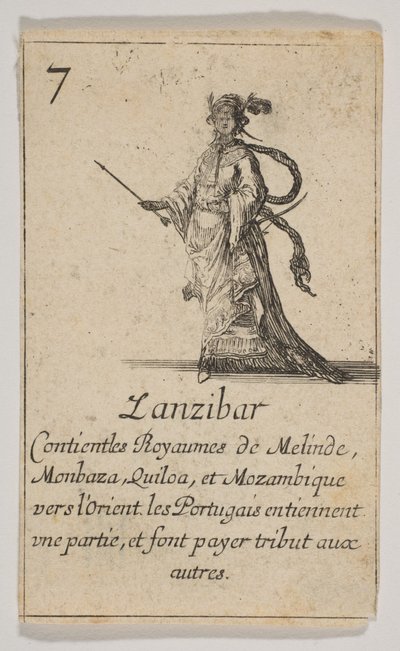 Zanzibar, 1644 da Stefano della Bella