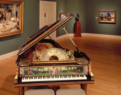 Pianoforte modello D, No.54538, 1884 da Steinway and Sons