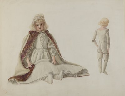 Bambola, c. 1941 da Stella Mosher