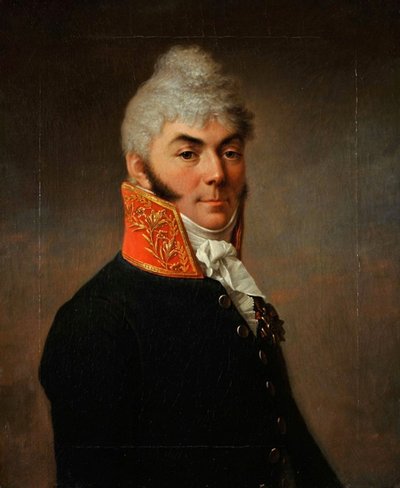 Ritratto del conte Nikolay Nikolayevich Novosiltsev 1761-1836, prima del 1808 da Stepan Semenovich Shchukin