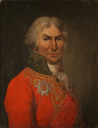 Ritratto del poeta conte Dmitry Khvostov 1810-1889, ca 1808 da Stepan Semenovich Shchukin