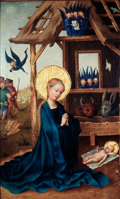 Adorazione del Bambino da Stephan Lochner