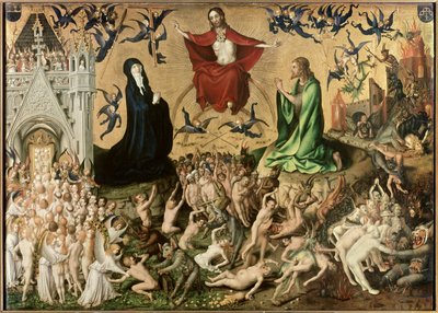 Giudizio Universale, c.1435 da Stephan Lochner