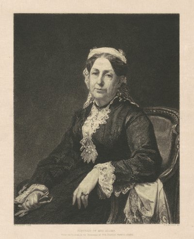 Ritratto della signora Adams da Stephen Alonzo Schoff, after William Morris Hunt