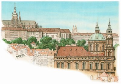 Veduta di Praga da Stephen Conlin