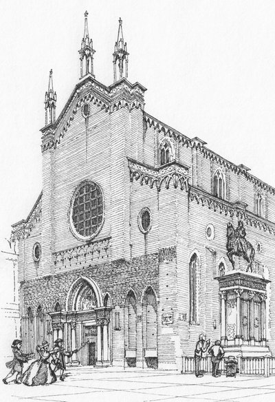 La chiesa dei Santi Zanipolo, Venezia da Stephen Conlin