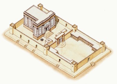 Il Secondo Tempio, Gerusalemme, c.19 a.C.-70 d.C. da Stephen Conlin