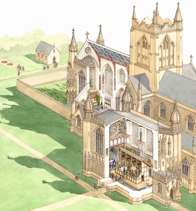 Priorato di Walsingham, Norfolk, c.1500-1535 da Stephen Conlin